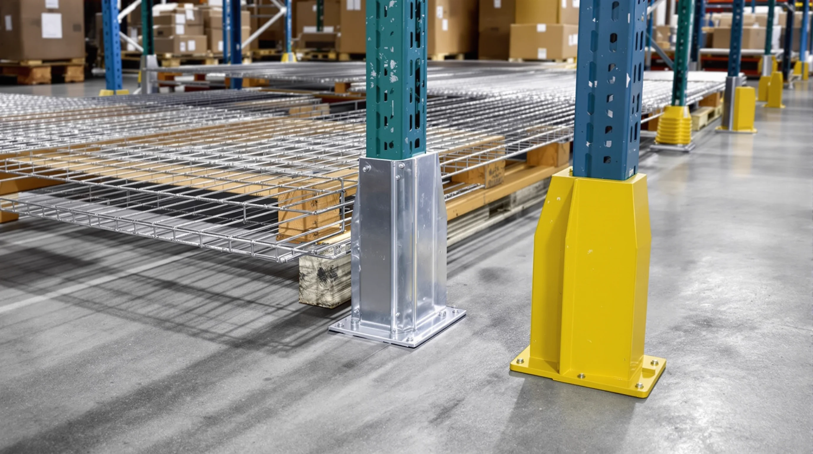Material handling equipment and warehouse accessories in a Hampton Roads warehouse
